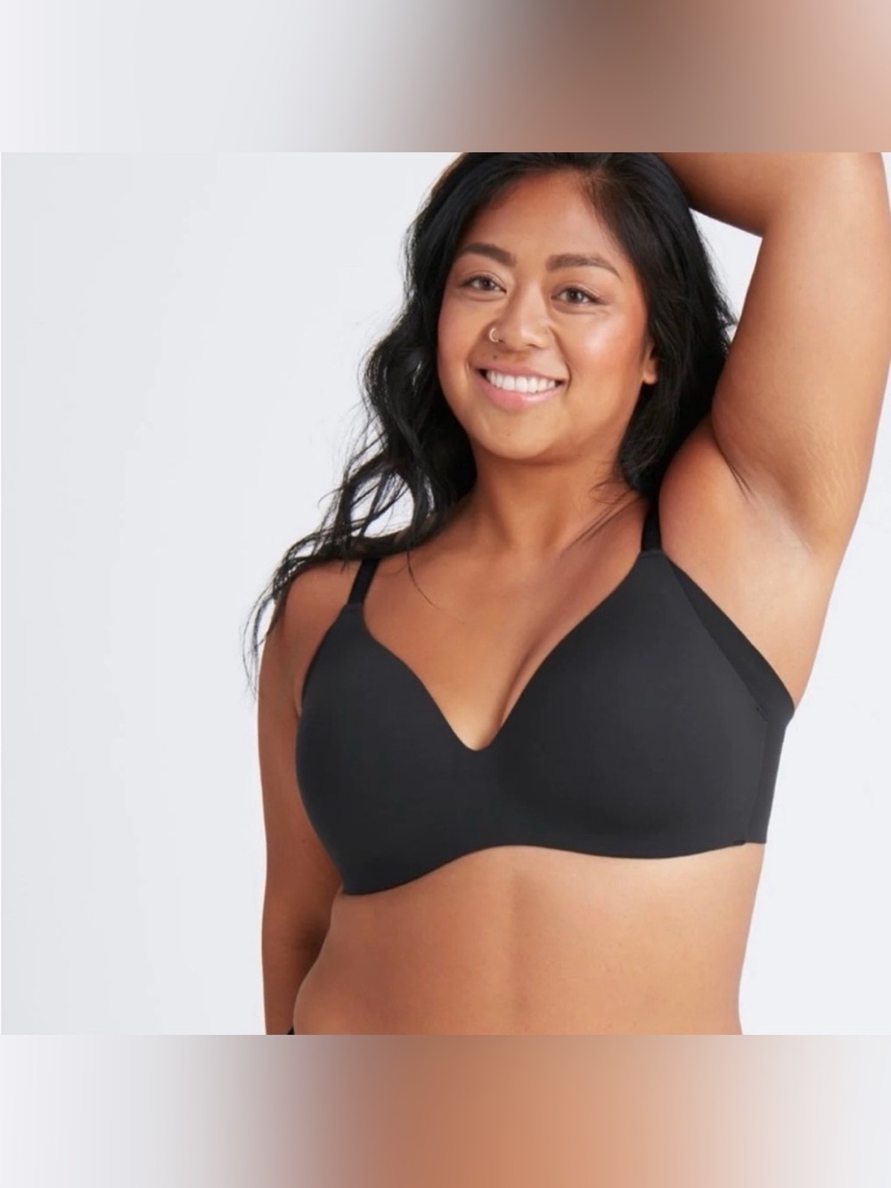 NWT New Knix Your WingWoman Contour Bra in Black Size 5 (38C)